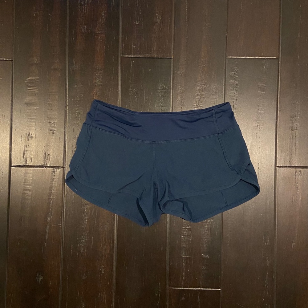 Navy Lululemon shorts